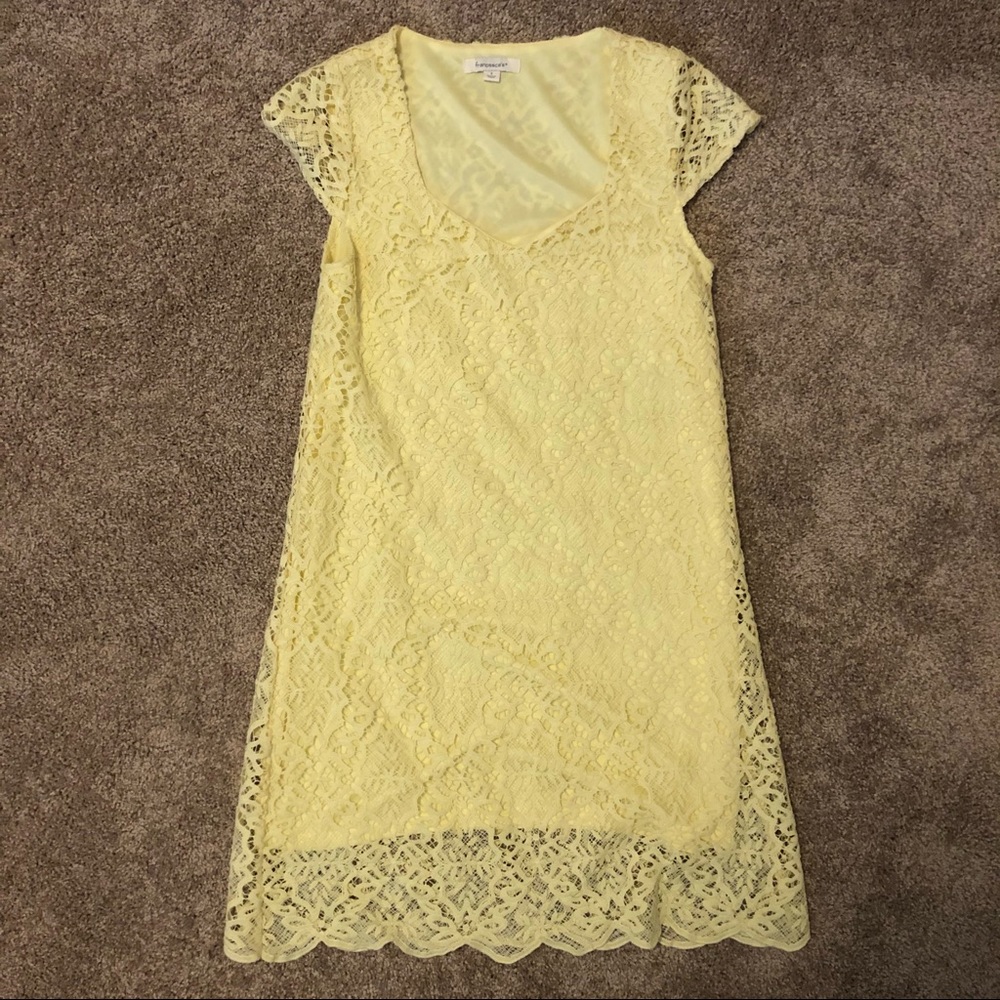 Francesca’s Women’s Yellow Dress